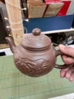Чайник глиняный, 600 мл, Цветущий сад