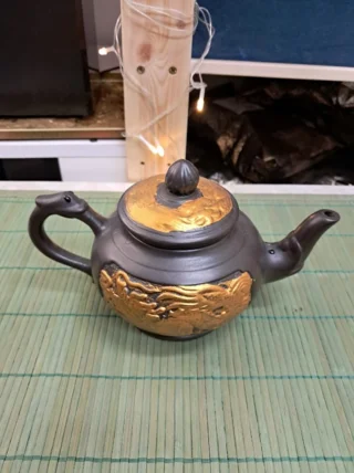 Чайник глиняный, 450 мл,  Чай дракона