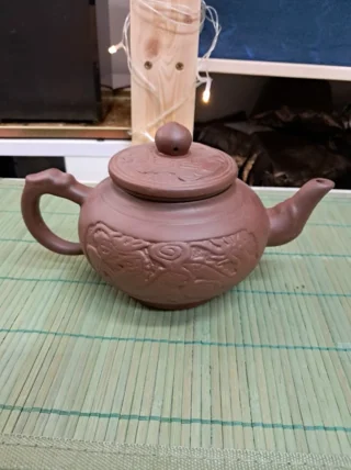 Чайник глиняный, 450 мл, Любовное послание